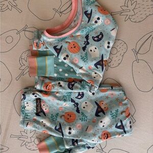 Matilda Jane Halloween Pajama Set - Blue and Pink